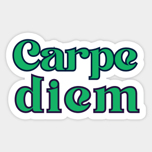 Carpe diem Sticker